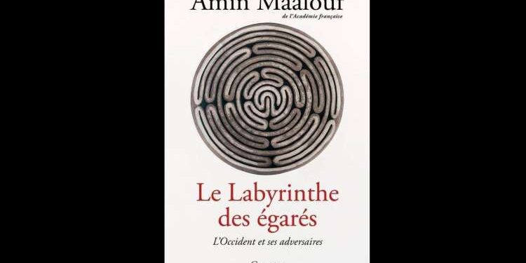 Avec Amin Maalouf, dans "Le Labyrinthe des Égarés"