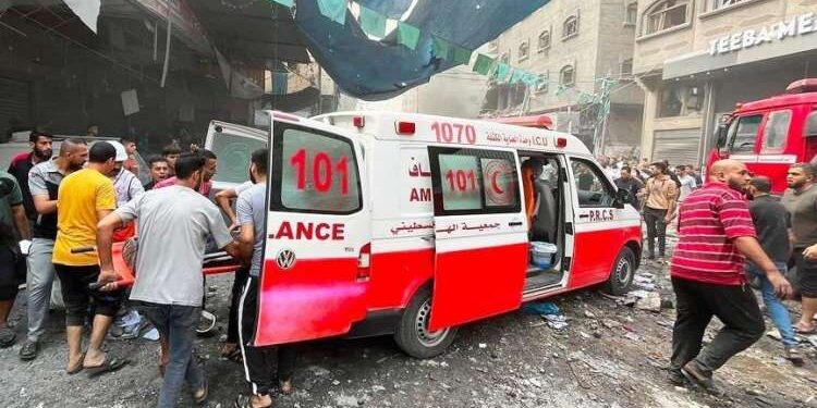 Gaza : Le Croissant-Rouge Palestinien a  perdu tout contact avec son centre d’opérations et ses équipes