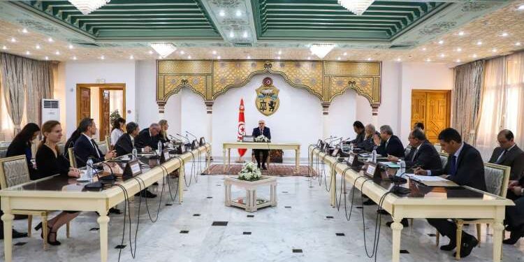 Les ambassadeurs des Cinq membres permanents du Conseil de sécurité de l’ONU chez Nabil Ammar