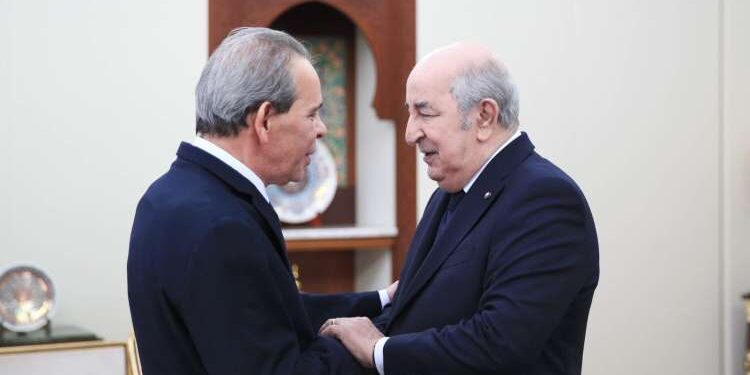 Algérie : Abdelmadjid Tebboune reçoit Ahmed Hachani