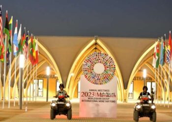 Marouane Abassi et Samir Saied aux Assemblées annuelles de la BM et du FMI