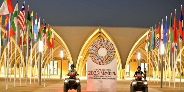 Marouane Abassi et Samir Saied aux Assemblées annuelles de la BM et du FMI