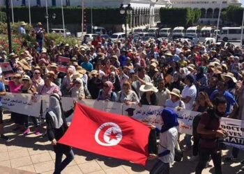 Les docteurs sans emploi protestent à la Kasbah