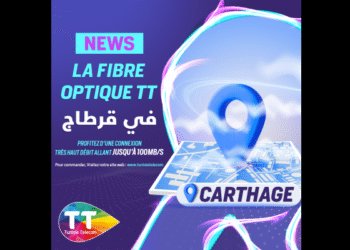 Habitants de Carthage passez à la fibre optique de Tunisie Telecom !