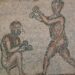 Mosaïques de Tunisie : Boxeurs et lutteurs de l'Antiquité