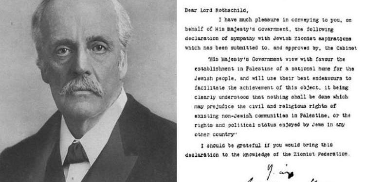 La Déclaration de Balfour