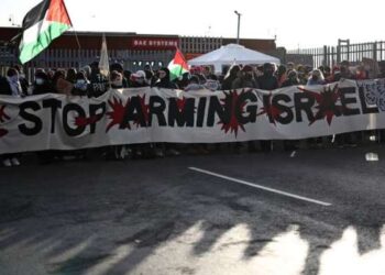 Gaza : Des syndicalistes bloquent une usine d’armements en Angleterre