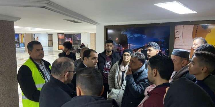 Arrivée à Tunis de 57 membres de familles tunisiennes résidant à Gaza