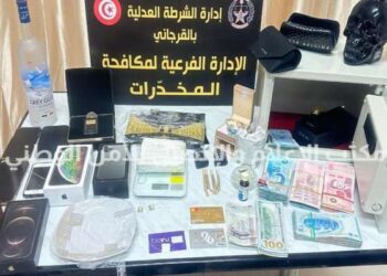 Démantèlement d’un réseau de trafic de cocaïne à Tunis