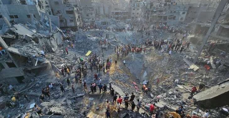 Gaza termine l’année sur le triste bilan de 21.822 martyrs