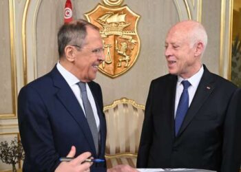 Kais Saied reçoit Sergueï Lavrov au Palais de Carthage
