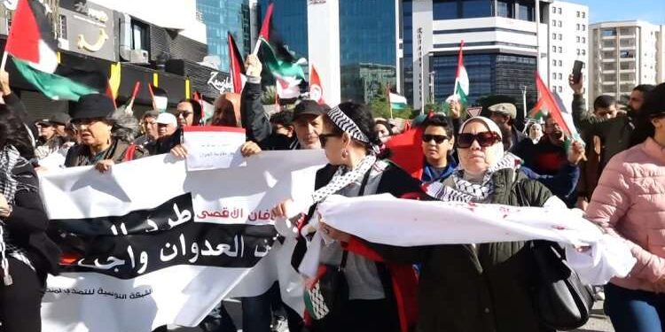 Manifestations devant les ambassades américaine et égyptienne en soutien à Gaza