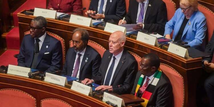 Rome : Kais Saied plaide pour une nouvelle communauté internationale équitable
