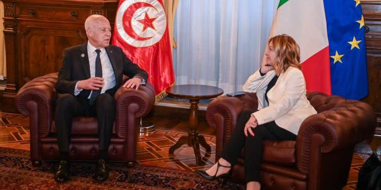 Rome : Entretien entre Kais Saied et Giorgia Meloni