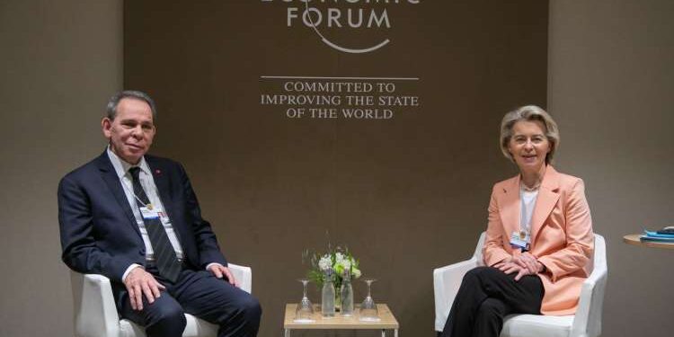 Davos : Ursula von der Leyen réaffirme le soutien de l’UE à la Tunisie