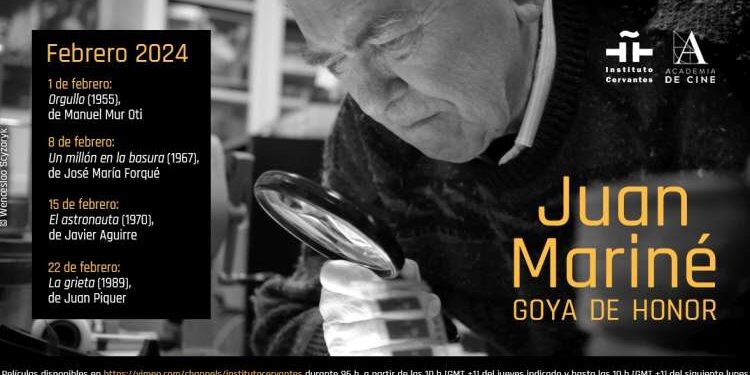 Quatre films en ligne pour l'Institut Cervantès