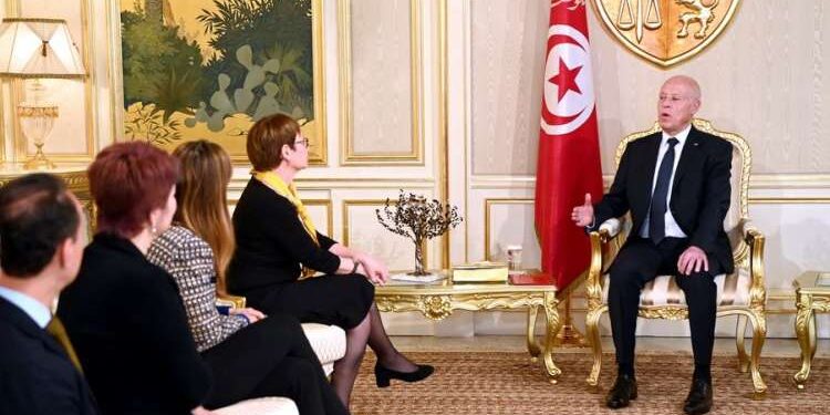 Tunisie : La cheffe de la BERD chez Kais Saied