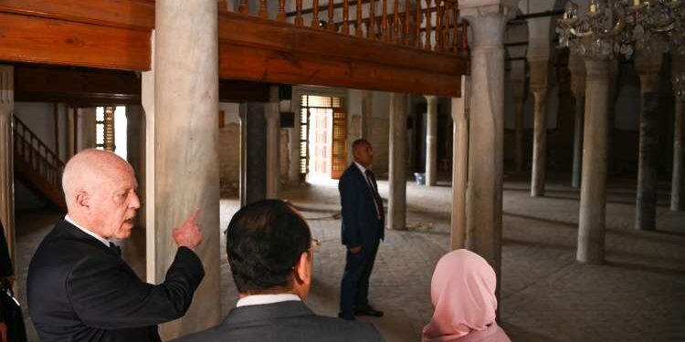 Kais Saied ordonne la rénovation immédiate de la mosquée de la Kasbah