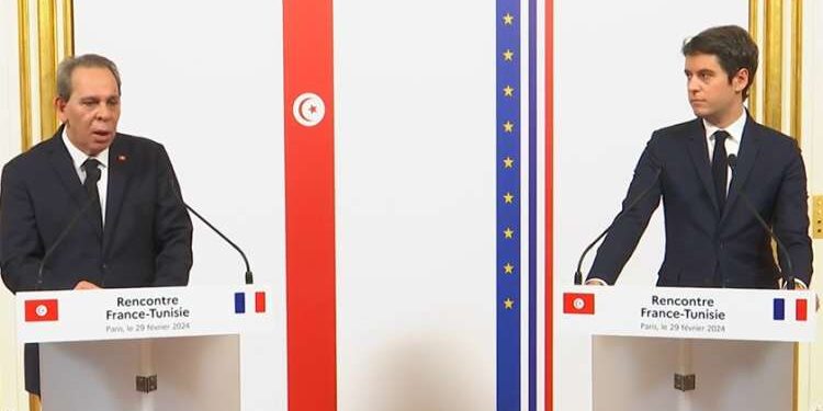 Attal souhaite que la relation entre la Tunisie et la France « dépasse tous les aléas »