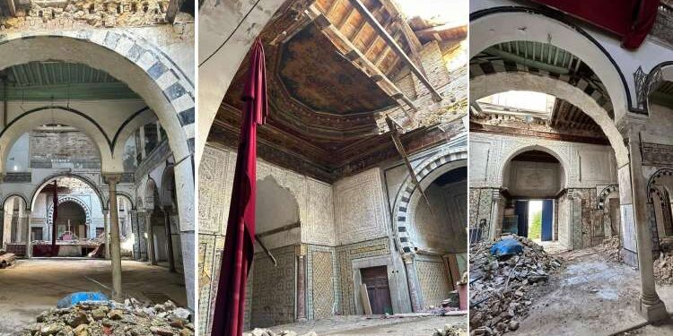 Snapshot : L'effondrement (programmé ?) de l'ancienne église du Rosaire