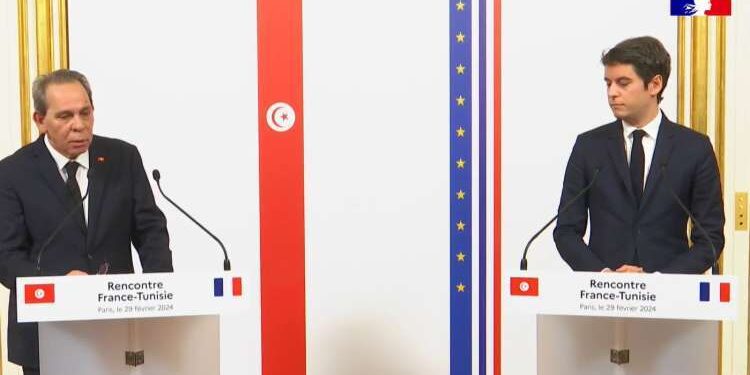 France  - Migration : Un don de cinq millions d'euros au profit de la Tunisie