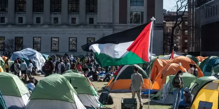 Les manifestations étudiantes pro-Palestine aux USA se propagent en Europe