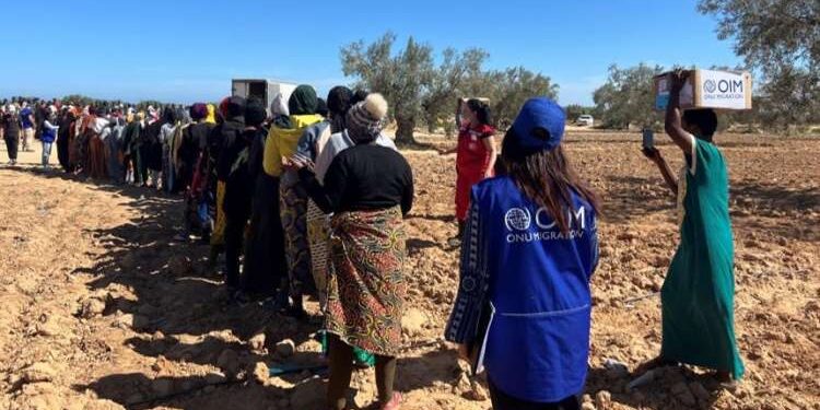 Aide alimentaire pour 7 000 migrants à Sfax pendant le Ramadan