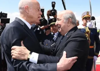 Tunisie : Abdelmajid Tebboune accueilli par Kais Saied
