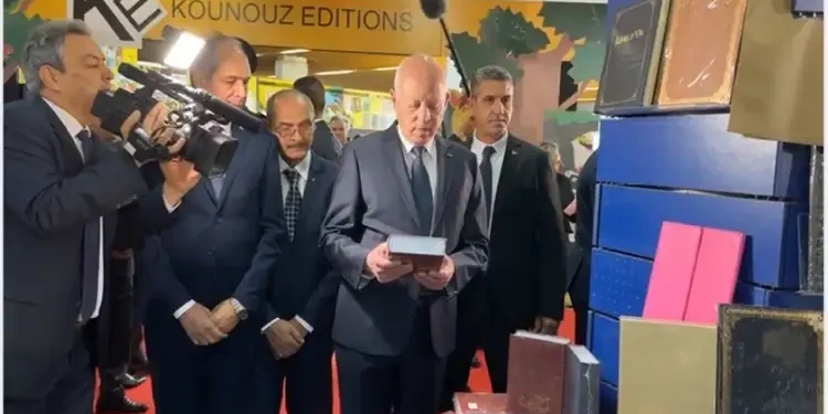 La Foire internationale du livre de Tunis inaugurée par Kais Saied