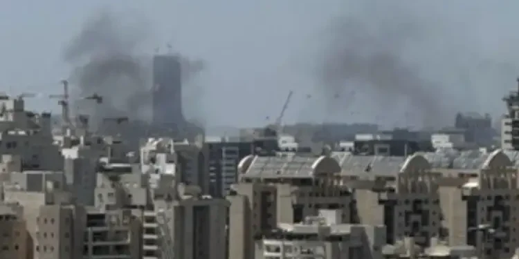 Attaque de missiles sur Tel Aviv