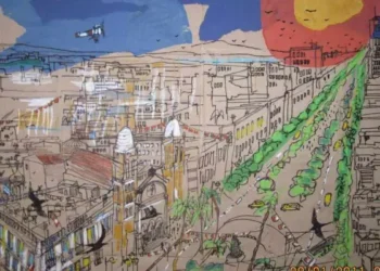 Urban Sketcher : David Bond expose sa nouvelle collection