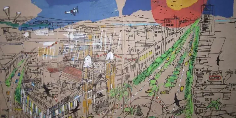 Urban Sketcher : David Bond expose sa nouvelle collection