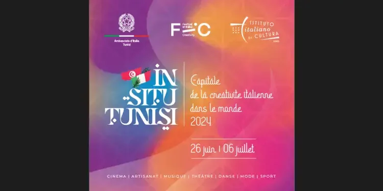 Tunis, capitale de la créativité italienne pour deux semaines