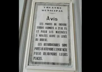 Snapshot : Quand le Théâtre municipal posait ses conditions