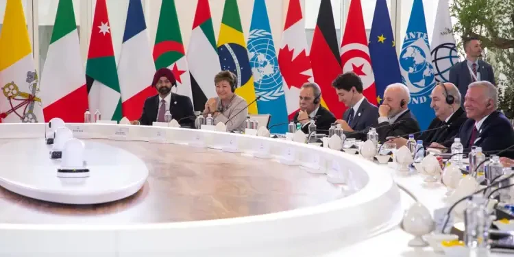 Série d’entretiens pour Ahmed Hachani au sommet du G7
