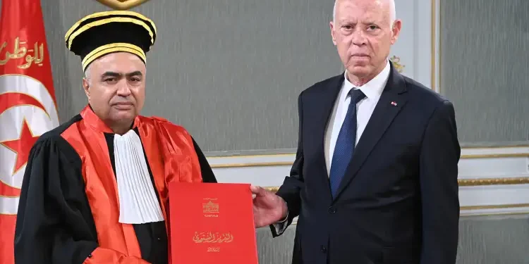 Kaïs Saïed reçoit le rapport annuel du Tribunal administratif