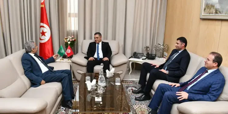 Sécurité et lutte anti-terroriste : Rencontre entre Khaled Nouri et Mohammed bin Ali Koman