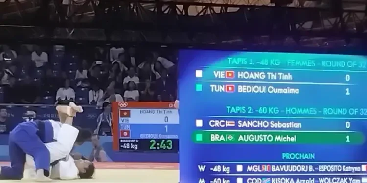 JO 2024 : Oumaima Bedioui en huitièmes de finale