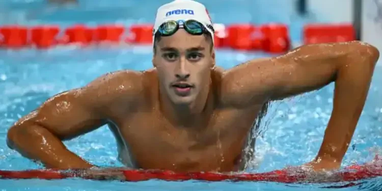 JO 2024 : Ahmed Jaouadi qualifié pour la finale du 1500 mètres nage libre