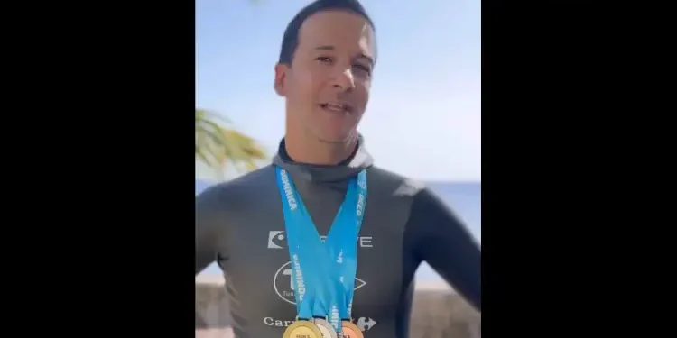 Deep Domenica : Tunisie Telecom félicite Walid Boudhiaf pour sa belle performance
