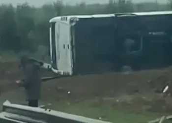 A cause de la pluie, un bus transportant des touristes dérape à Bouficha