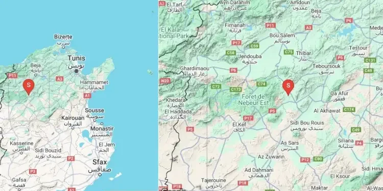Tunisie : Secousse tellurique dans la région de Siliana