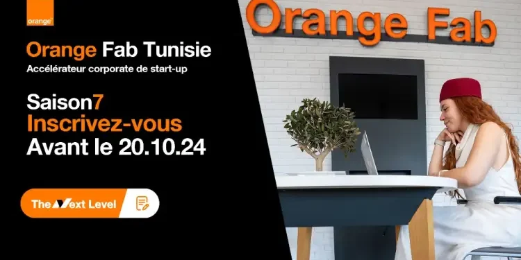 7ème saison : Candidatez pour l’accélérateur corporate de start-up d’Orange Tunisie