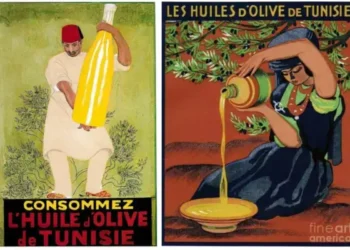 Tunisie - Rétro : Quand l'huile d'olive s'affiche vintage