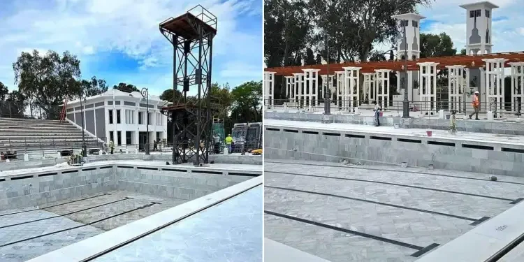 Tunisie : La piscine du Belvédère retrouve ses couleurs