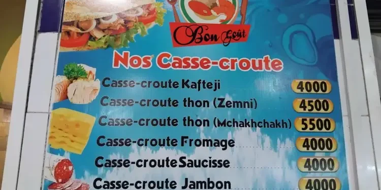 Snapshot : Votre casse-croûte "zemni" ou "mchakhchakh" ?