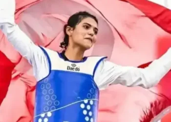 Wafa Masghouni, championne du monde de taekwondo
