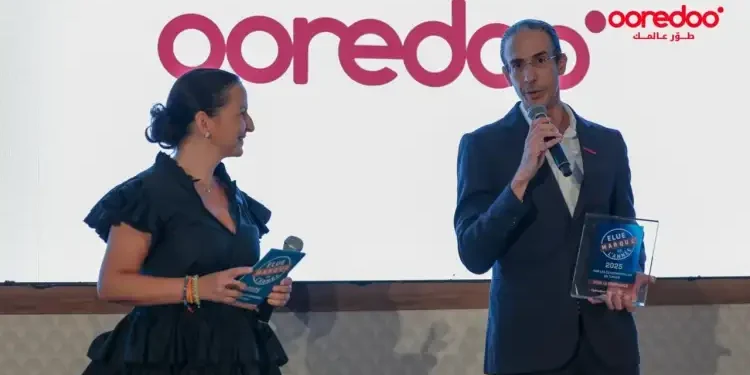 Ooredoo couronnée "Marque de l'année 2025" dans la catégorie Opérateur Télécom