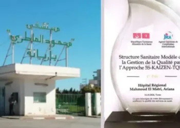 Tunisie : L’hôpital Mahmoud El Matri remporte le premier prix de la gestion