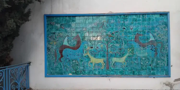 La Marsa : La fresque oubliée du palais Essaada